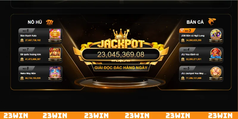 23Win là top nhà cái luôn được yêu thích và trở thành điểm đến lý tưởng