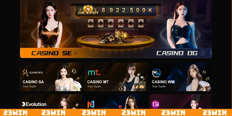Casino đẳng cấp đạt tiêu chuẩn quốc tế hàng đầu
